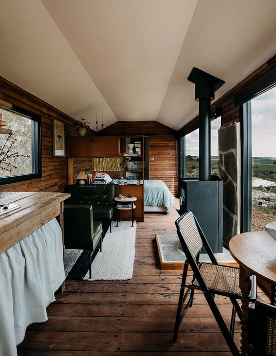 rustic tiny home design