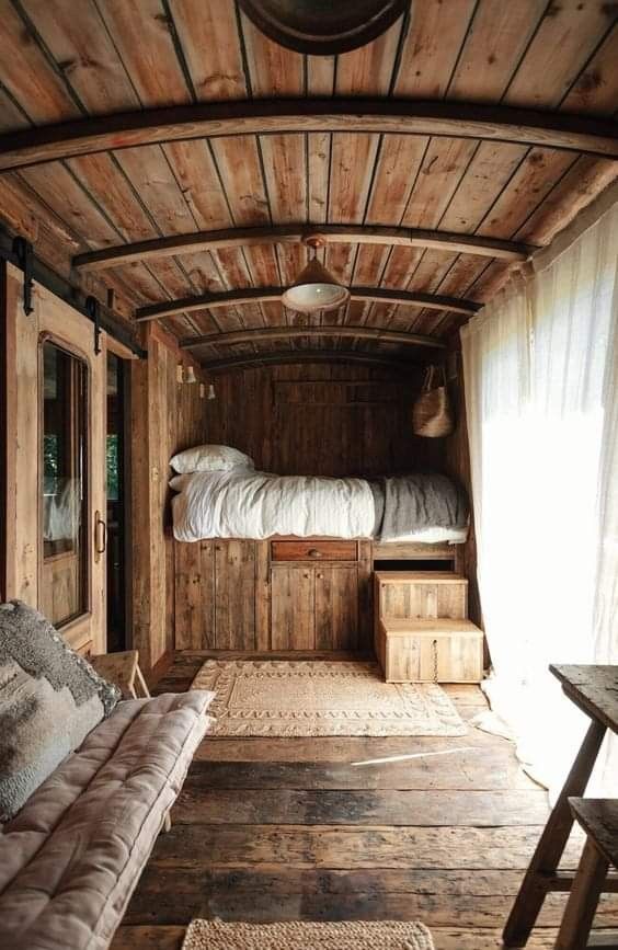 rustic tiny house design