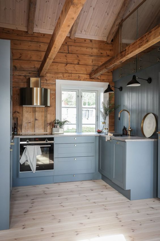 rustic tiny house details