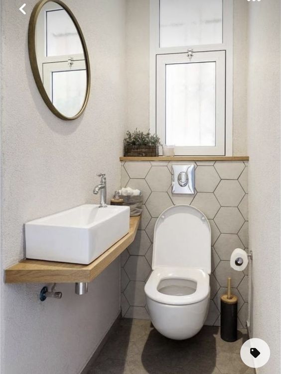 very small bathroom