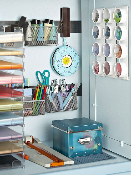 Magnetic Strips in art studio