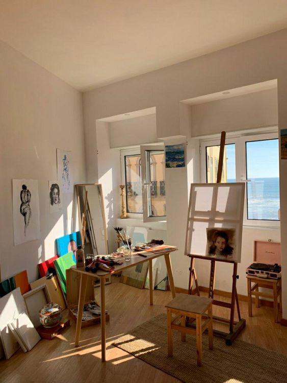 small art studio