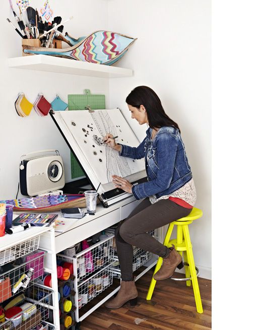 small art studio inspiration