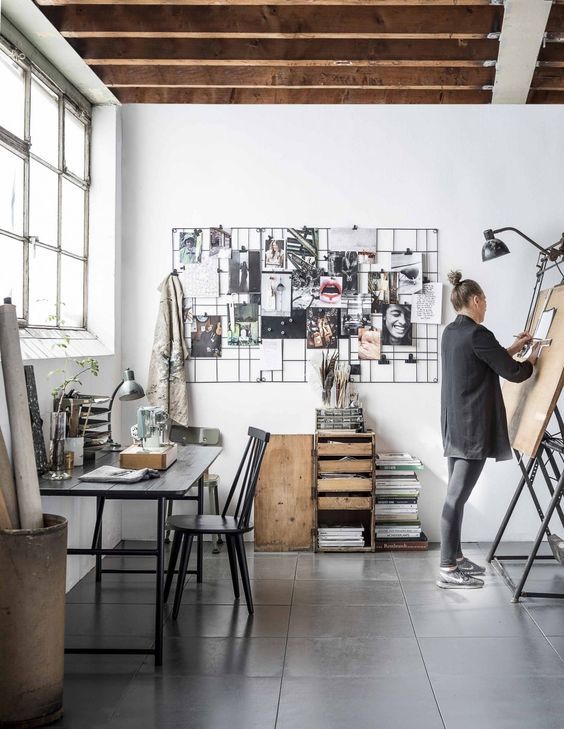 small art studio inspiration