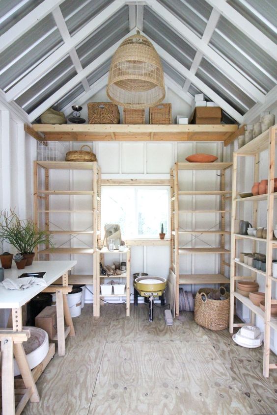 small art studio