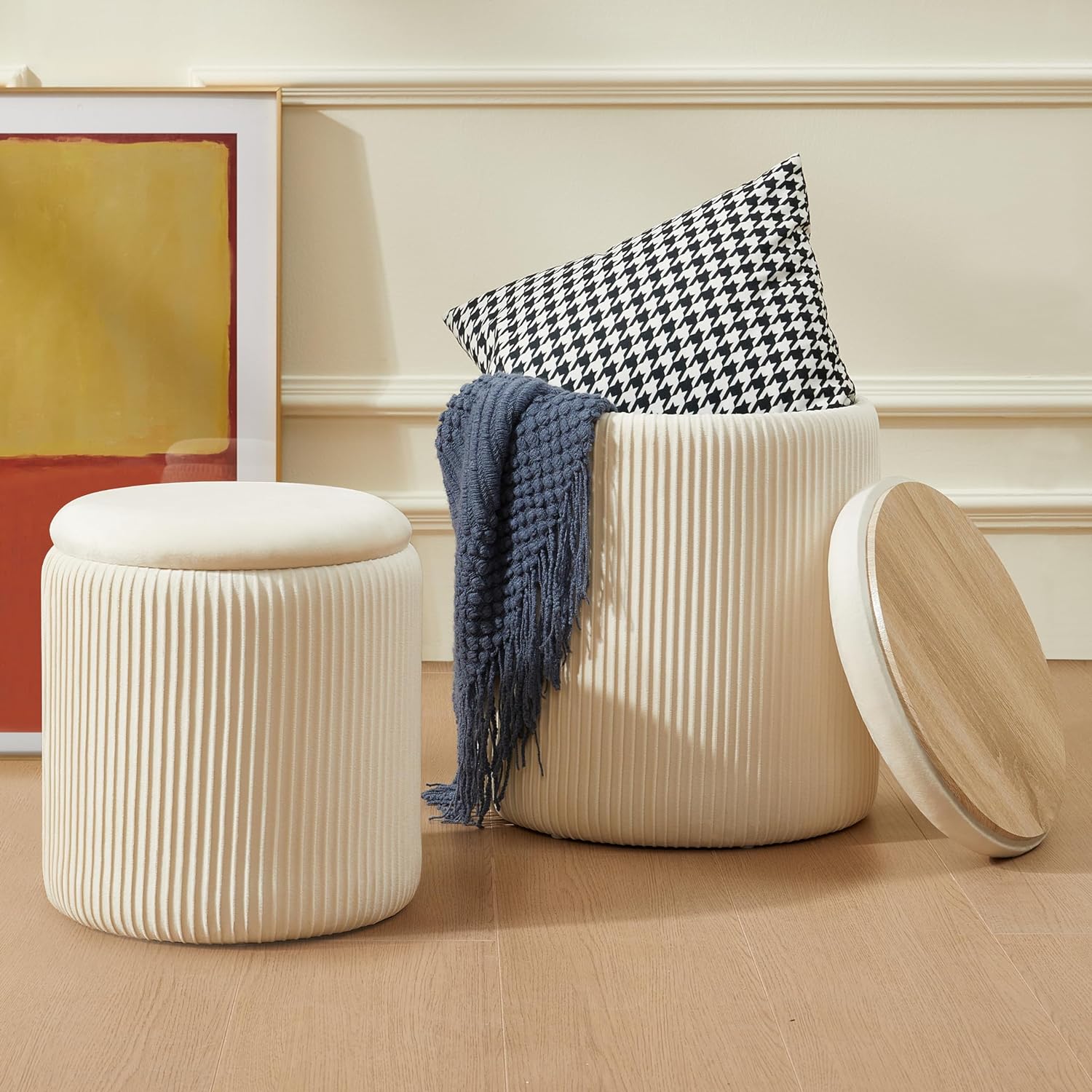 storage poufs