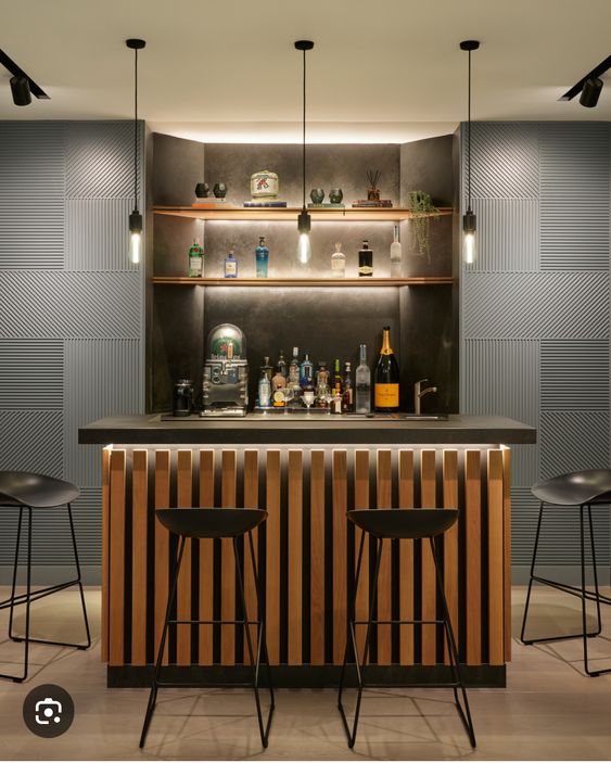 Mini Bar in basement