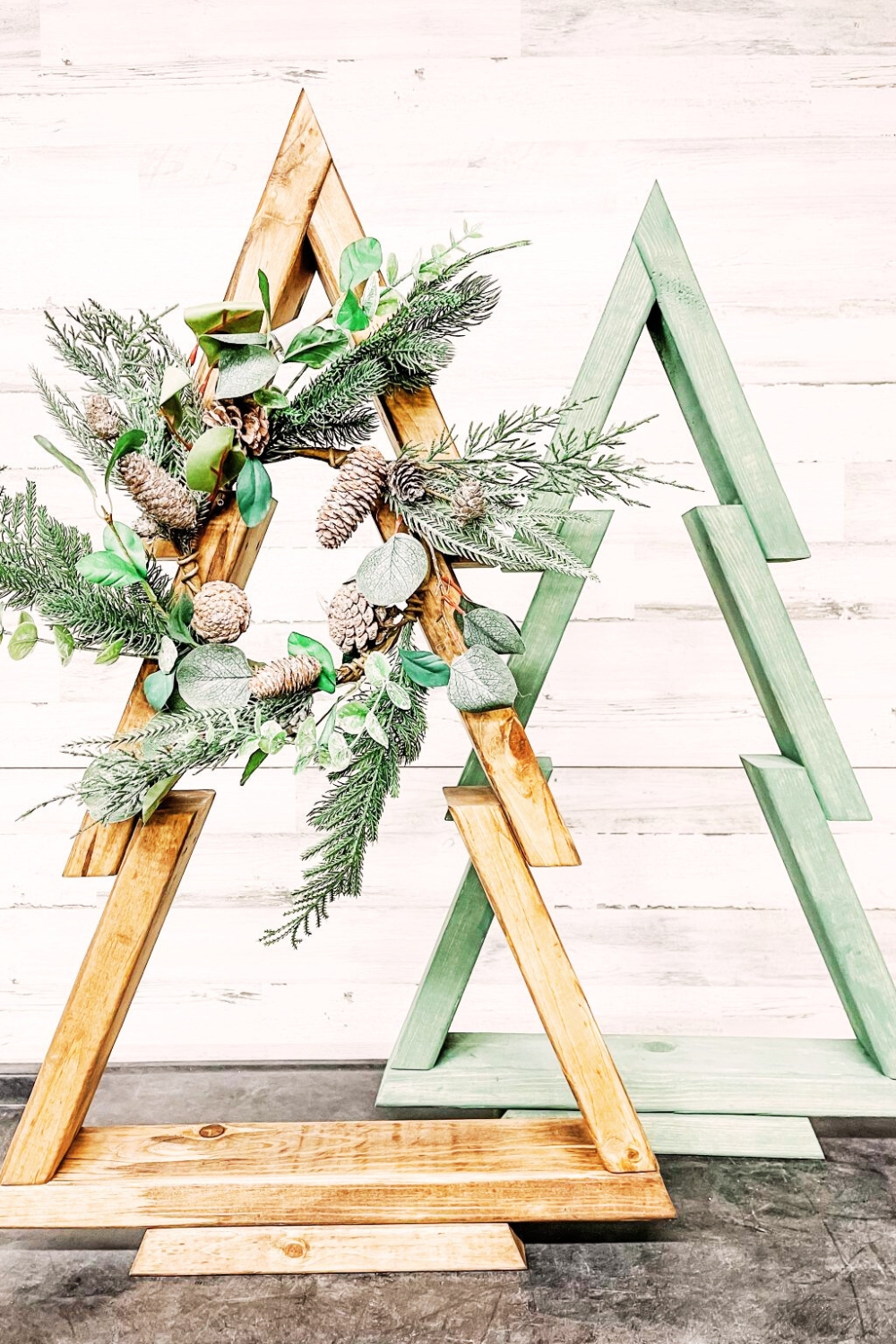 Wooden Frame Christmas Tree