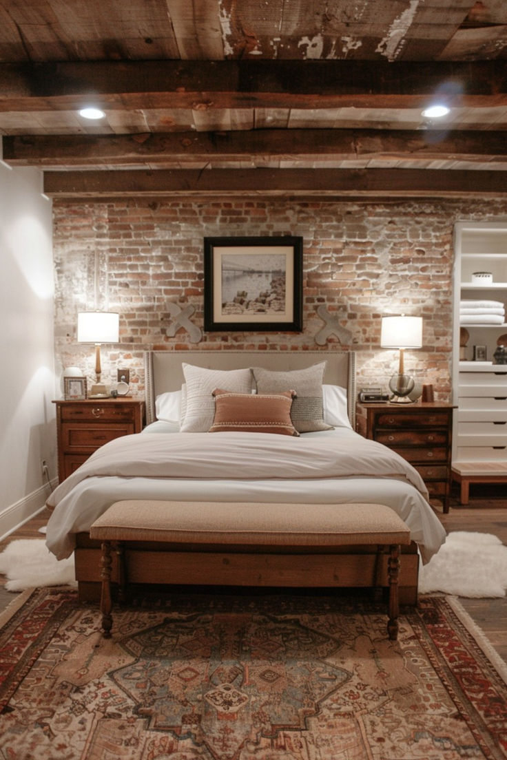 guest room in basement