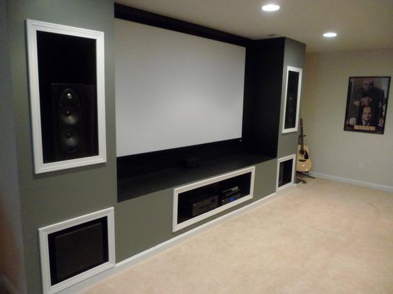 small home theatre mounted speakers