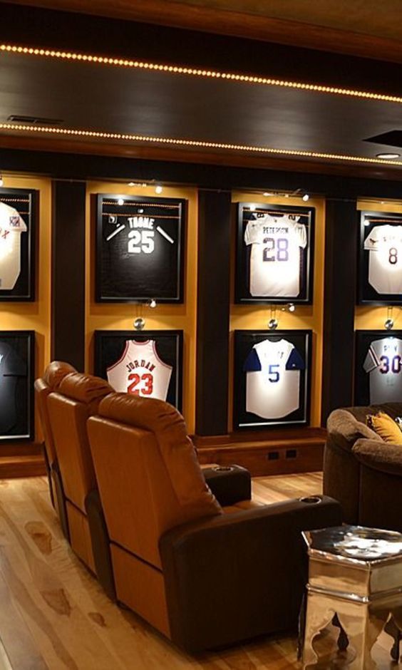 Sports Jersey Wall