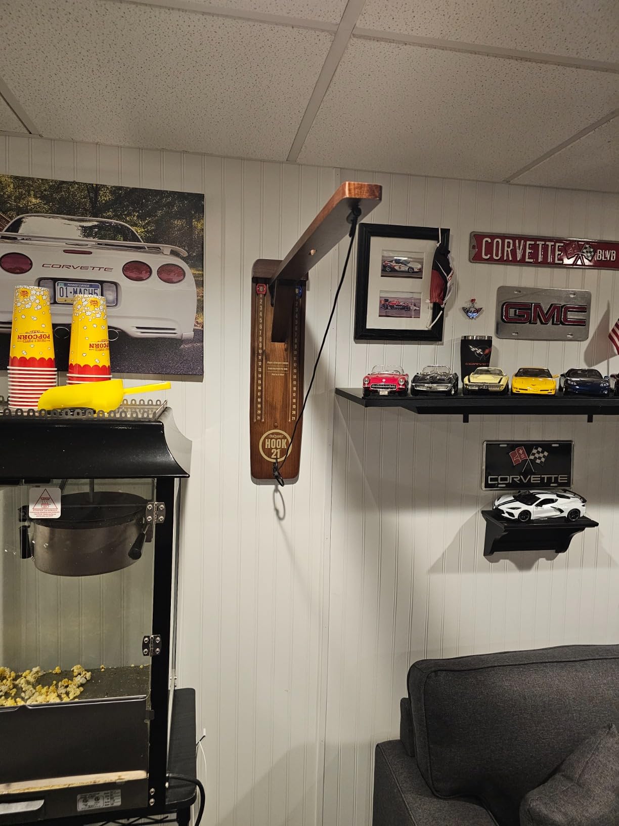 Wall Mounted Ring Swing Game