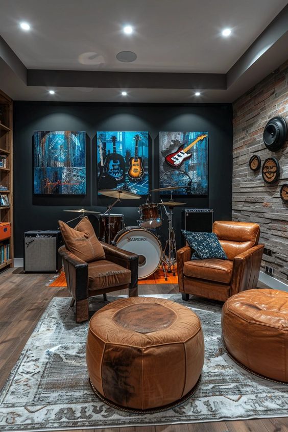 music man cave