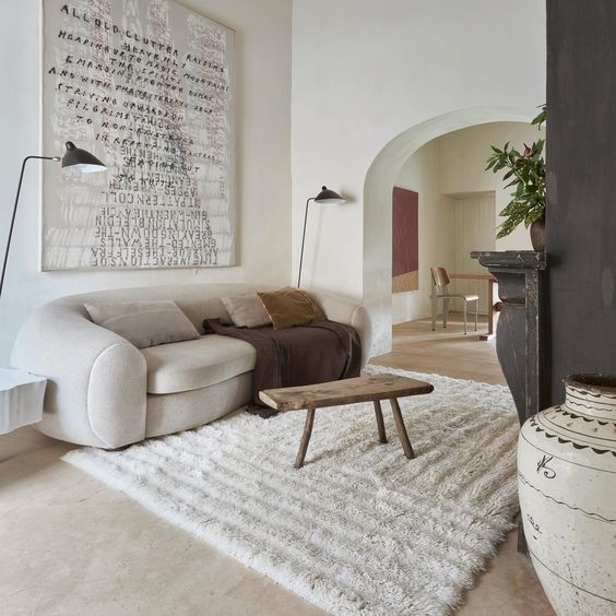 rug in small living room