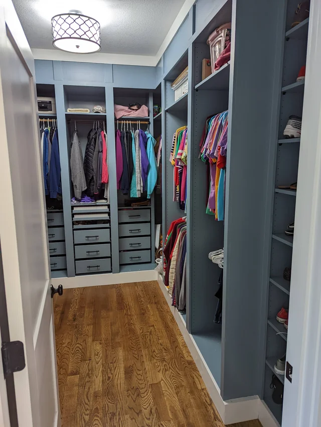 master walk in closet