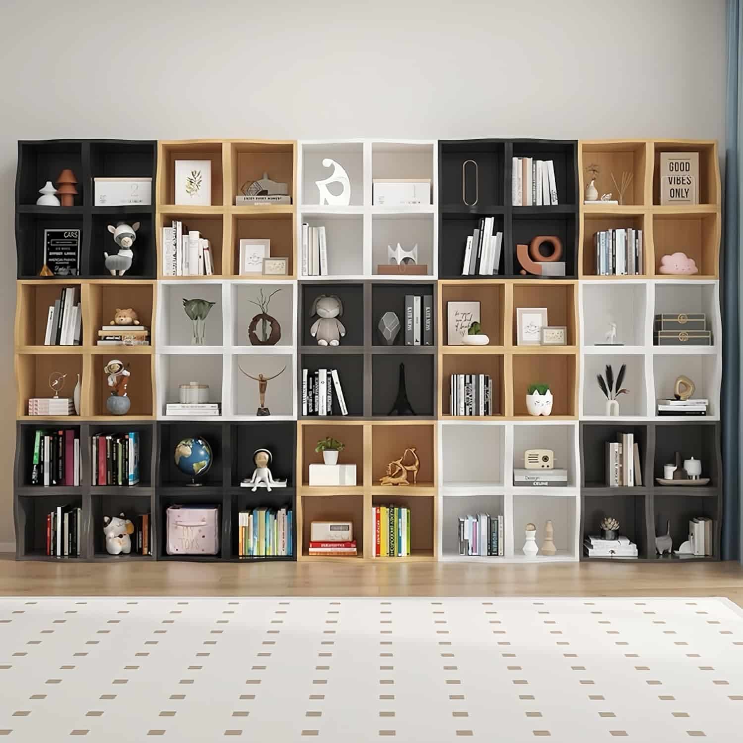 Cmishe Cube Shelf Bookcase
