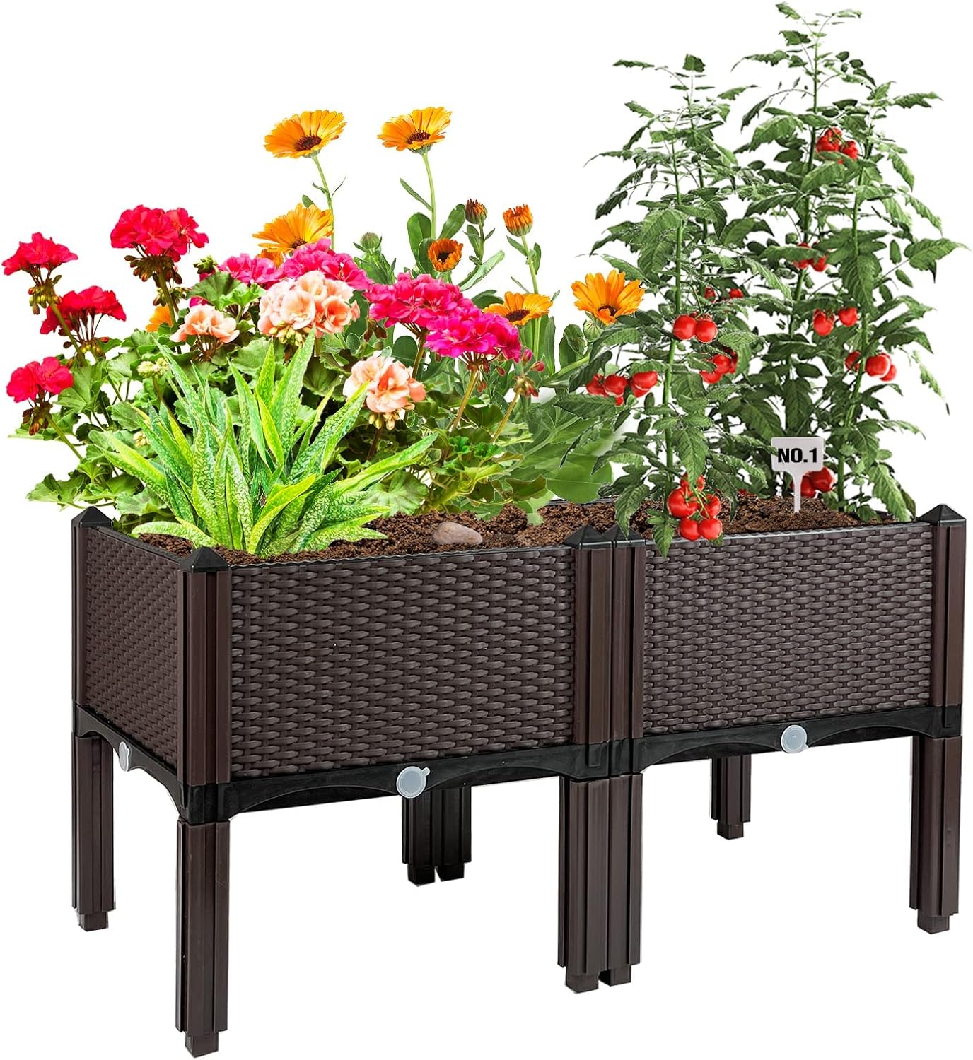 Raised Garden Bed Planter with Legs
