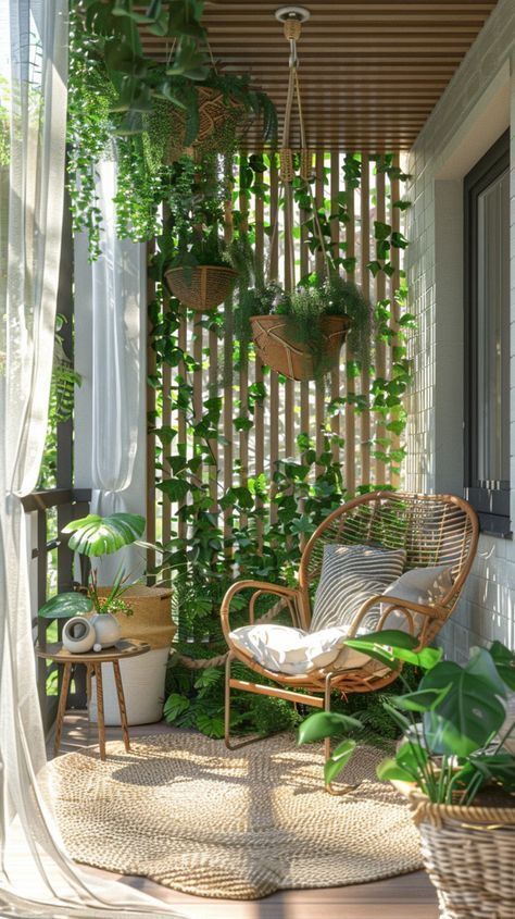 zen balcony garden