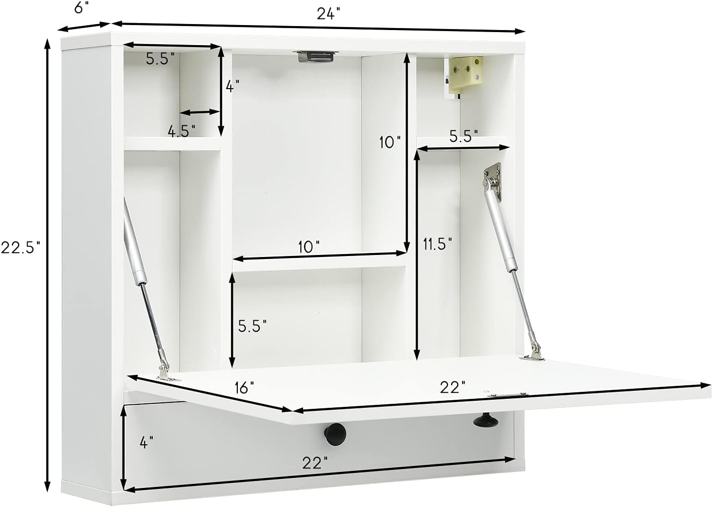 IFANNY Wall Mounted Desk