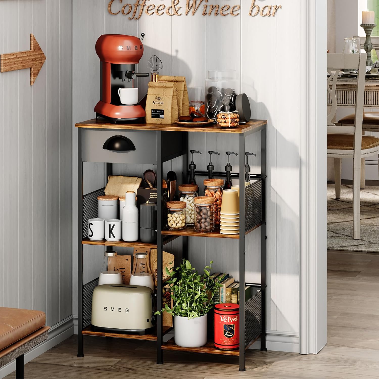 X-cosrack Coffee Bar Cabinet