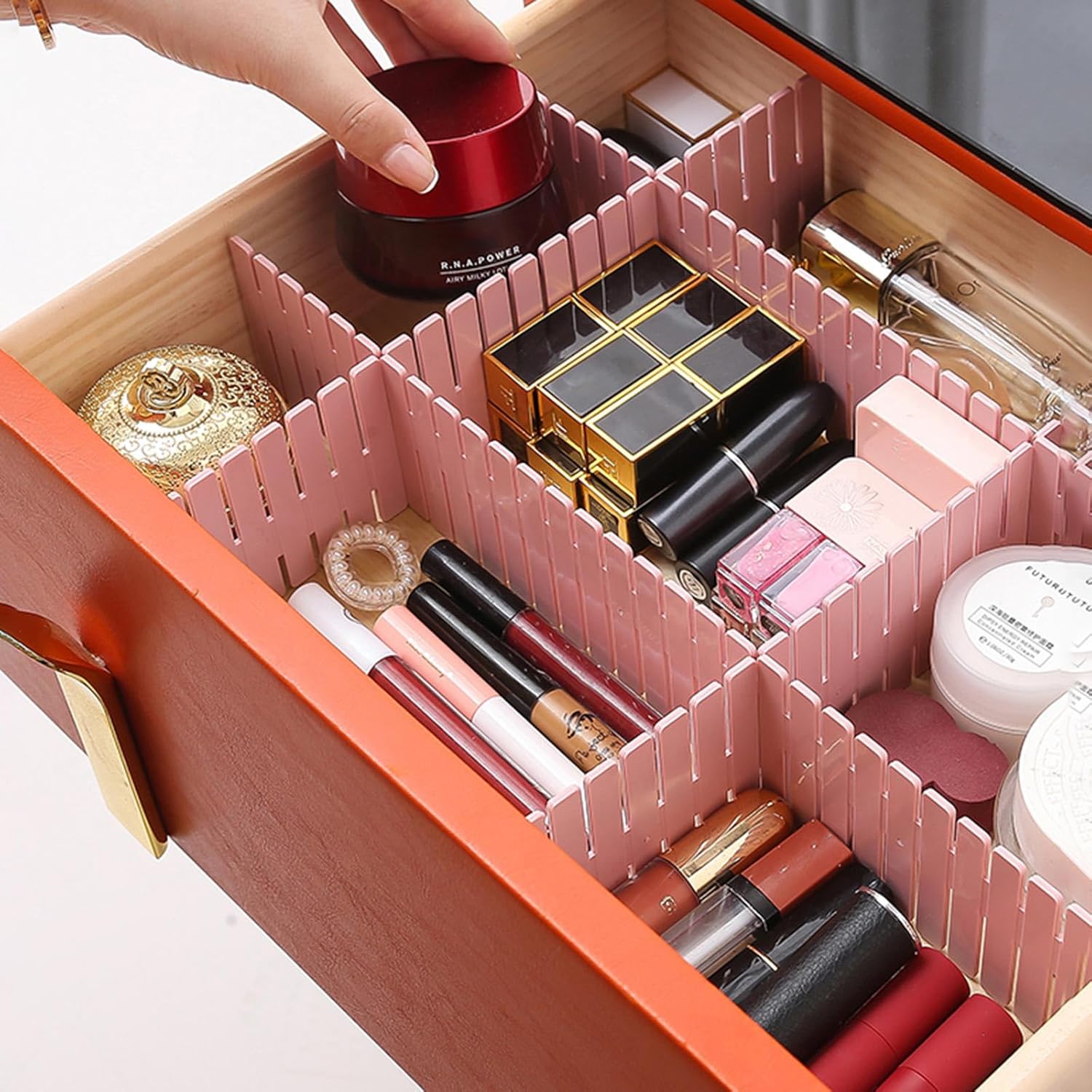 acDesign 40Pcs Grid Drawer Dividers