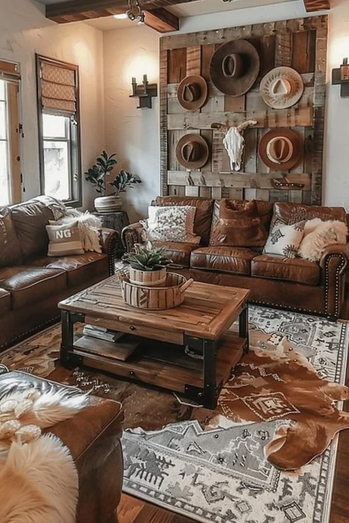small western living room