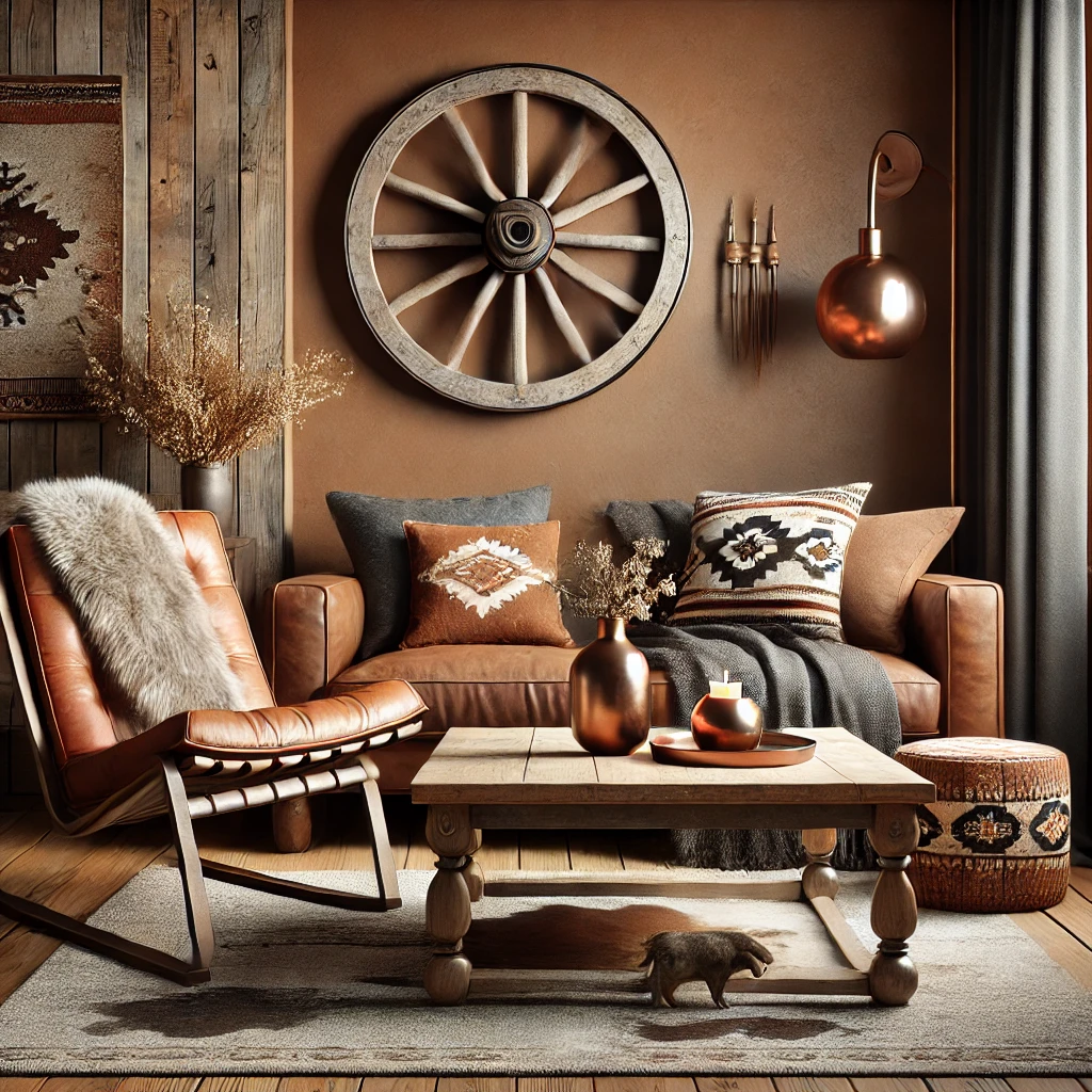 small western living room