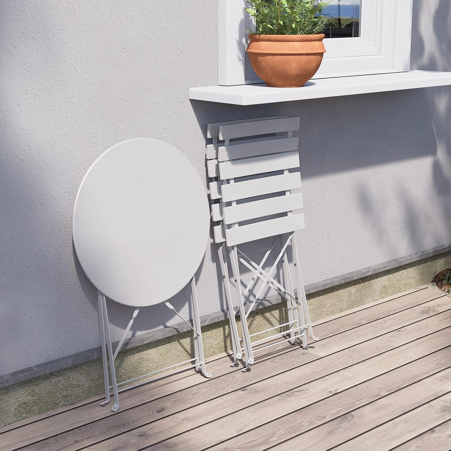 Grand patio Folding 3-Piece Bistro Set