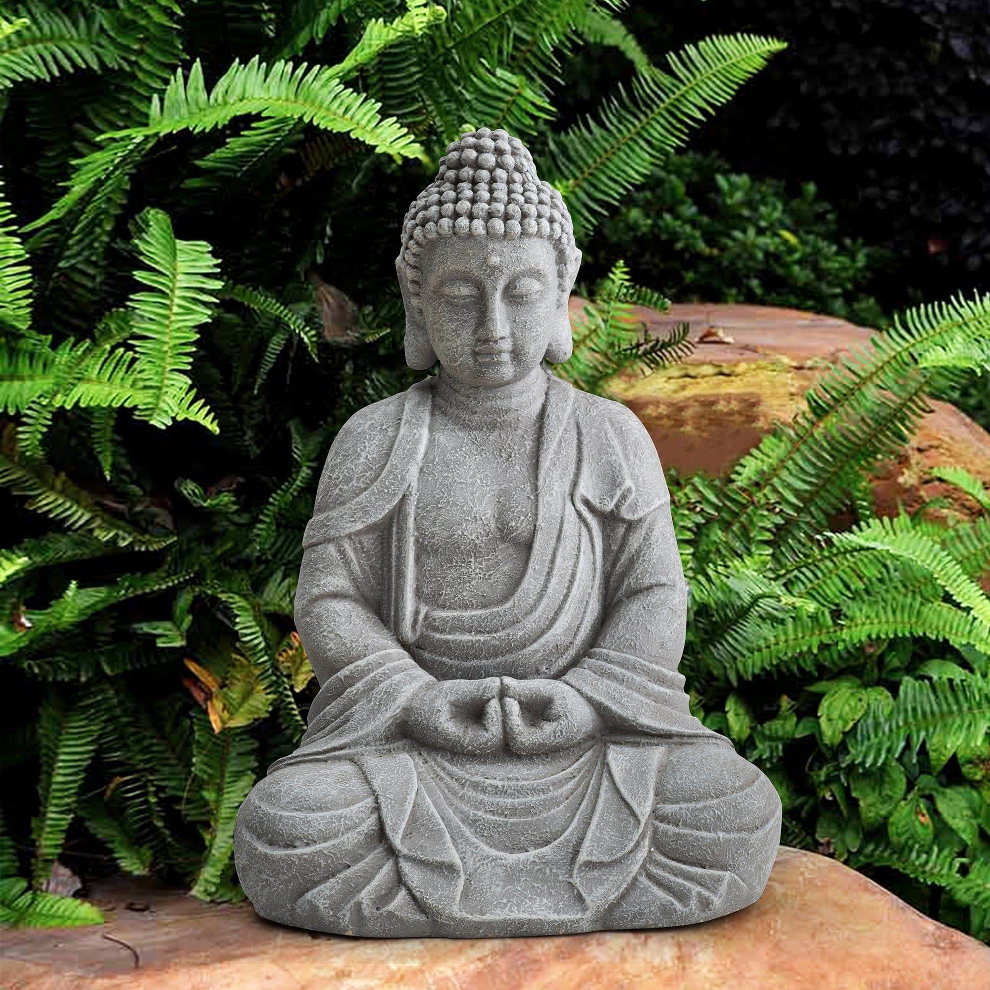 SUNJOY 20 Inch Large Decorative Buddha Statue