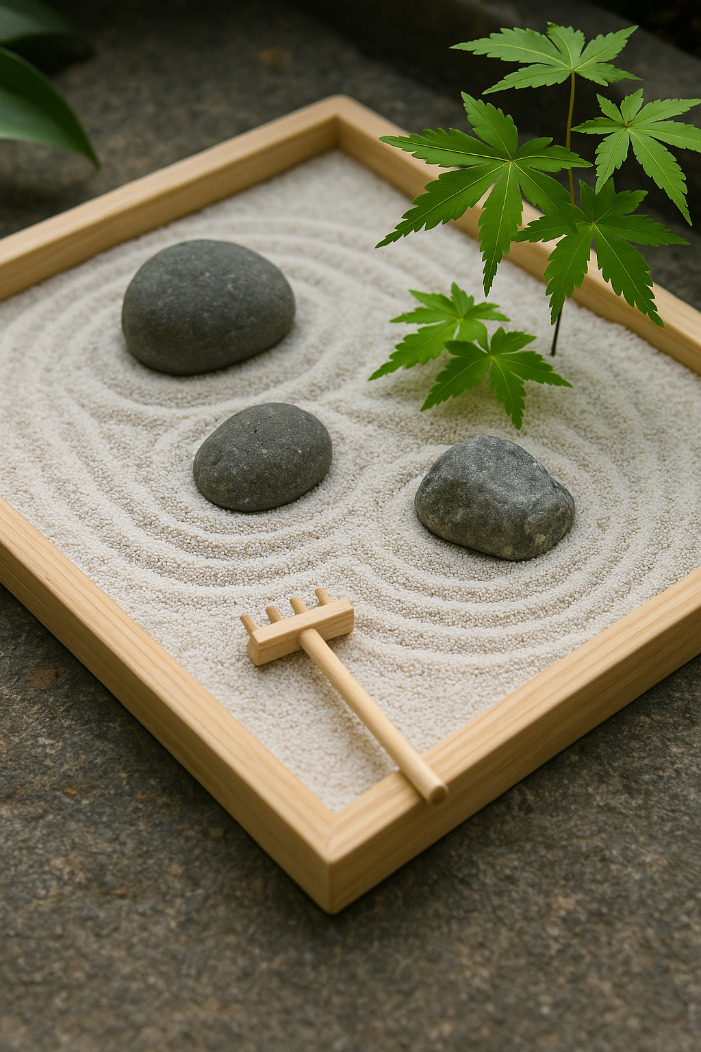 Miniature Zen Garden