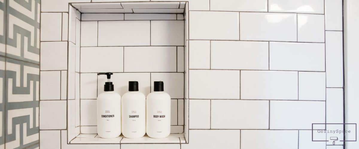 shower storage ideas