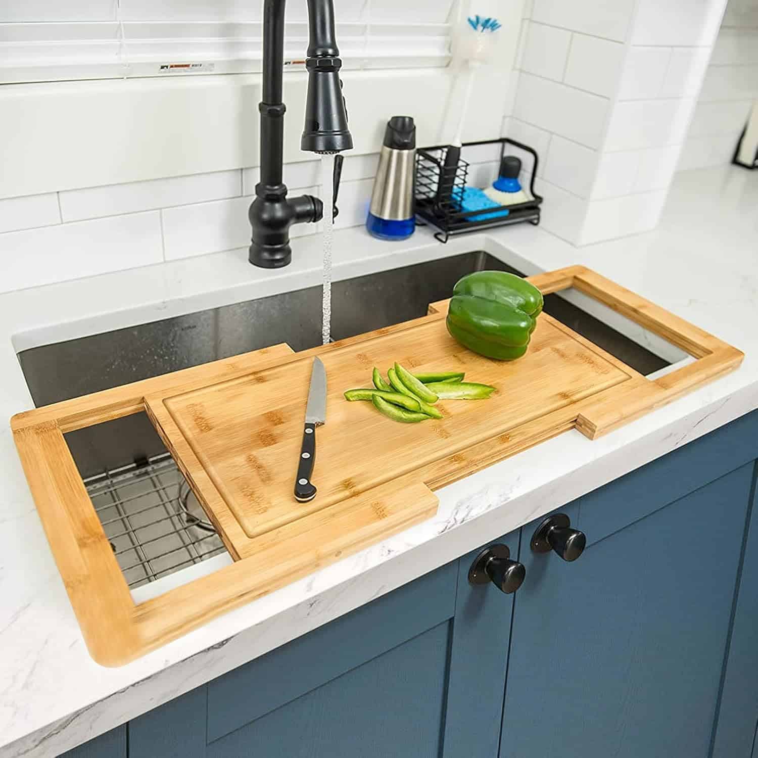 Hifybaty Over The Sink Cutting Board