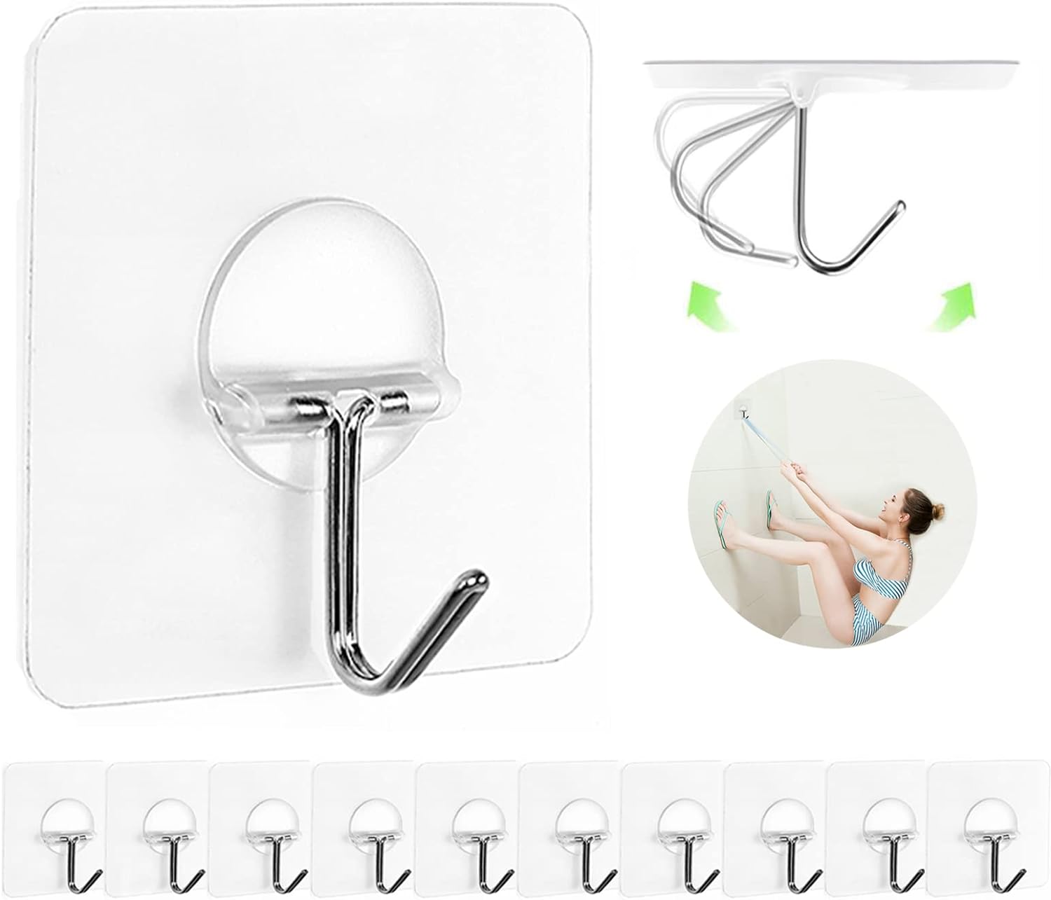 JINSHUNFA Adhesive Hooks