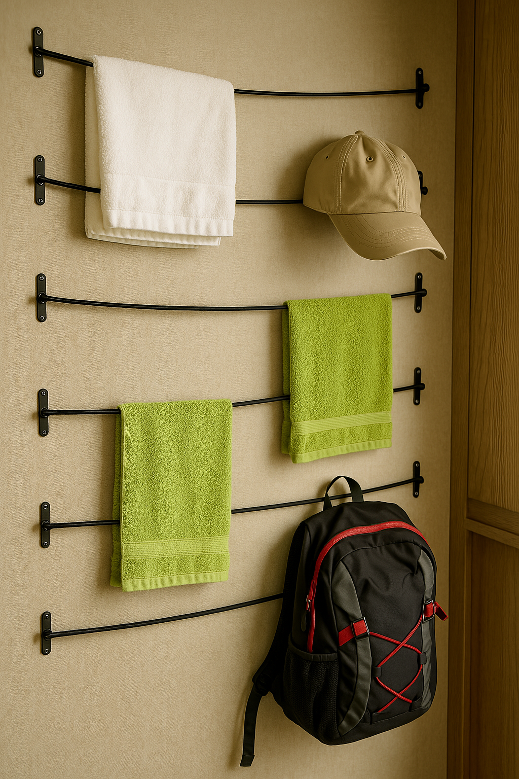 camper Bungee Cord Storage Walls