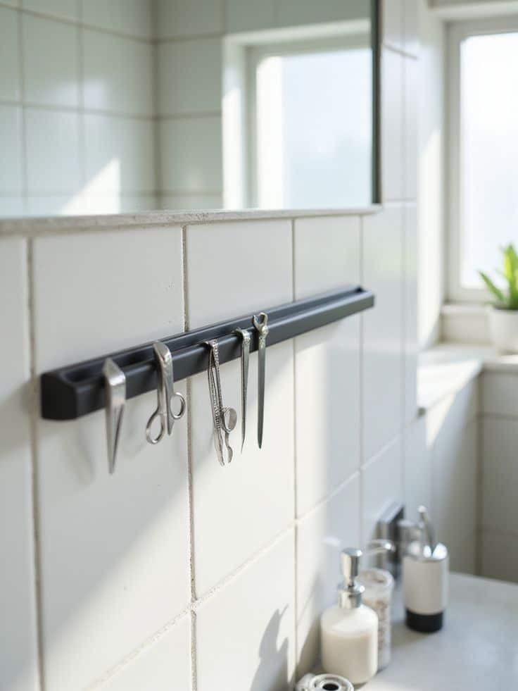 Magnetic Strip for Grooming Tools