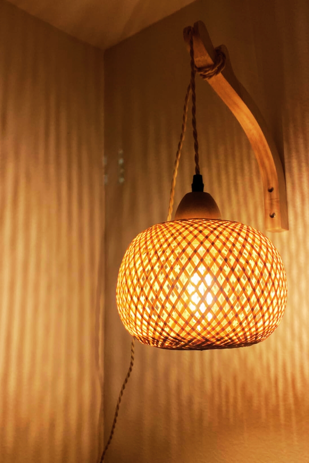 FRIDEKO HOME Bamboo Wall Sconces