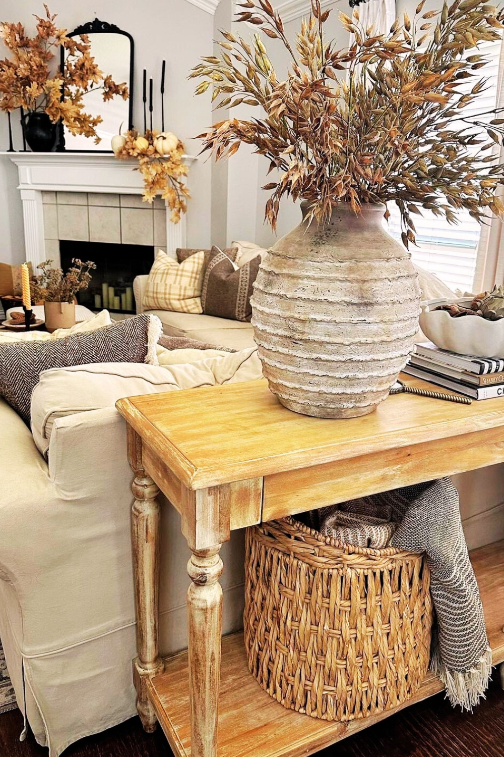 Farmhouse Living Room Vase Decor