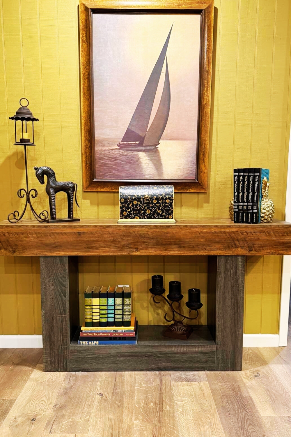 Tribesigns Farmhouse Console Table