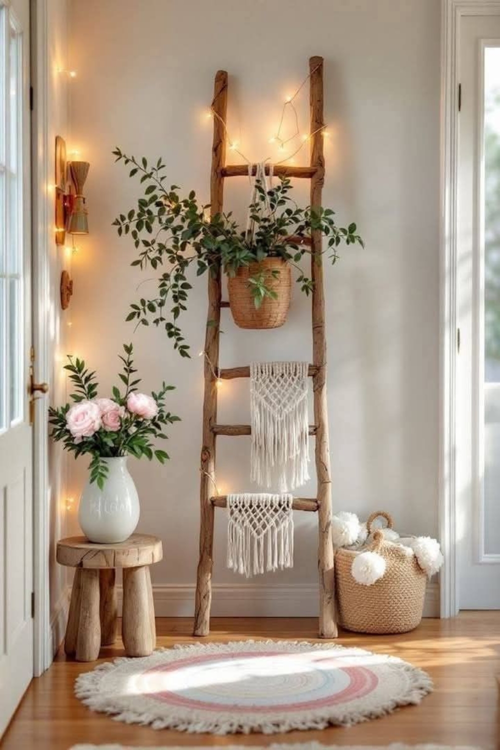 bohemian Ladder Shelf