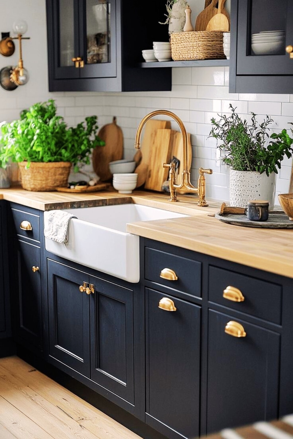 small Charcoal kitchen cabinets