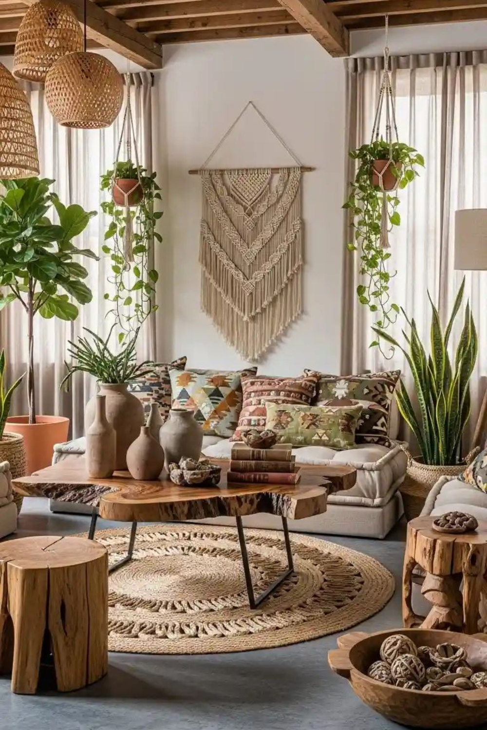 small space boho design