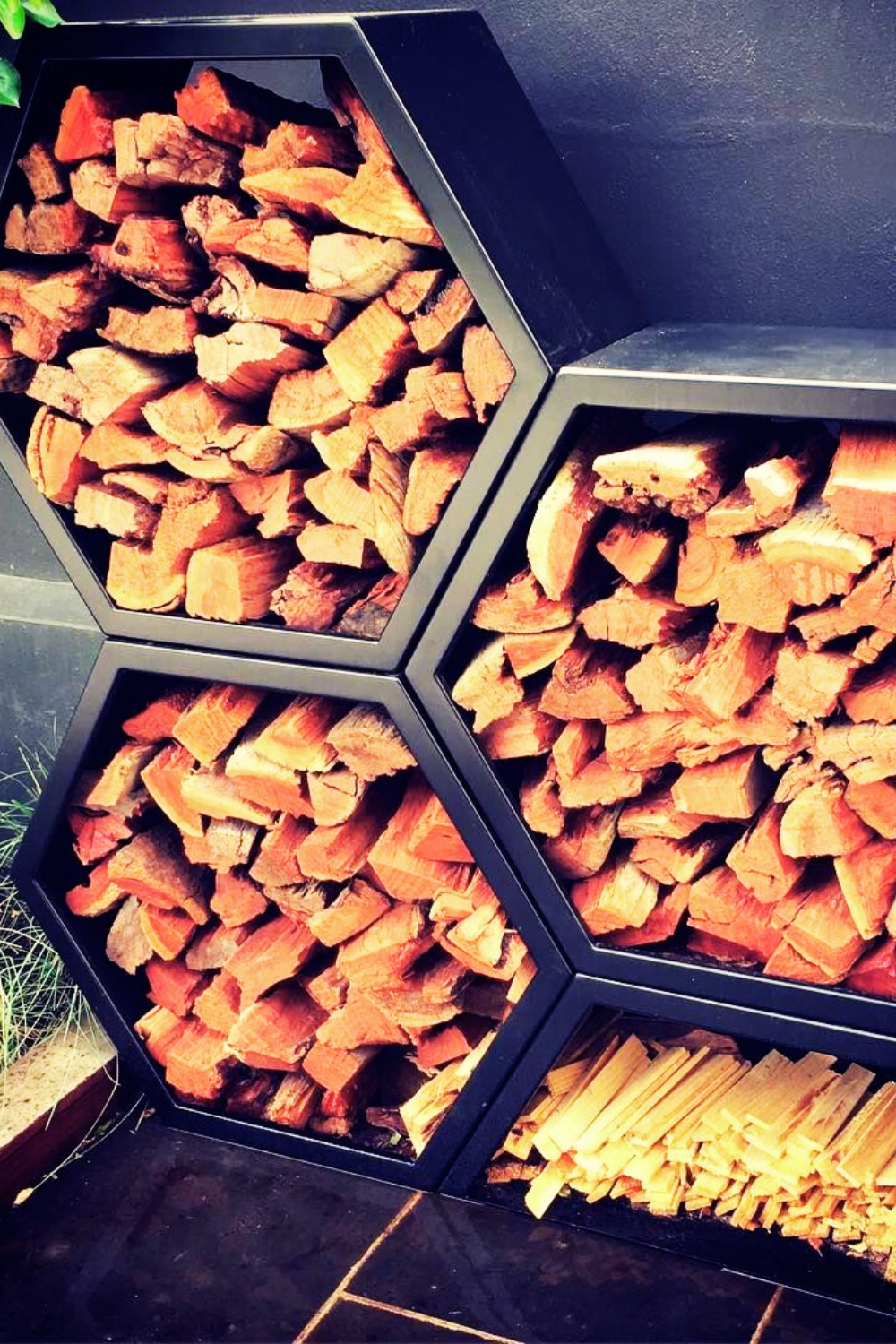 Hexagon Firewood Holders