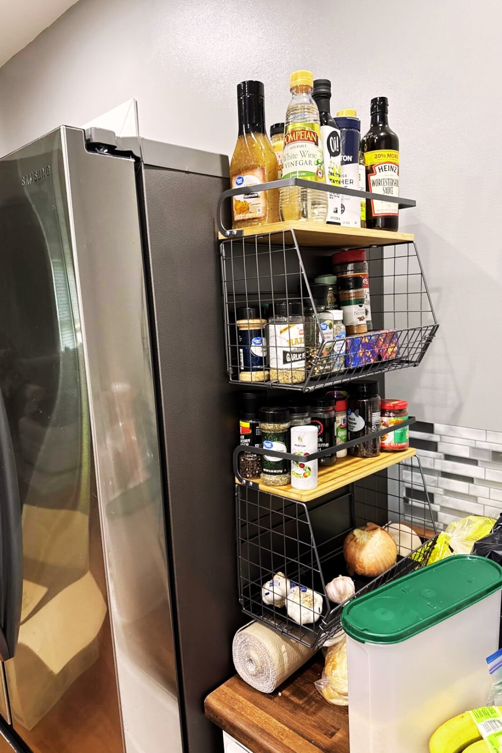 Ofiray-home Magnetic Shelf for Fridge