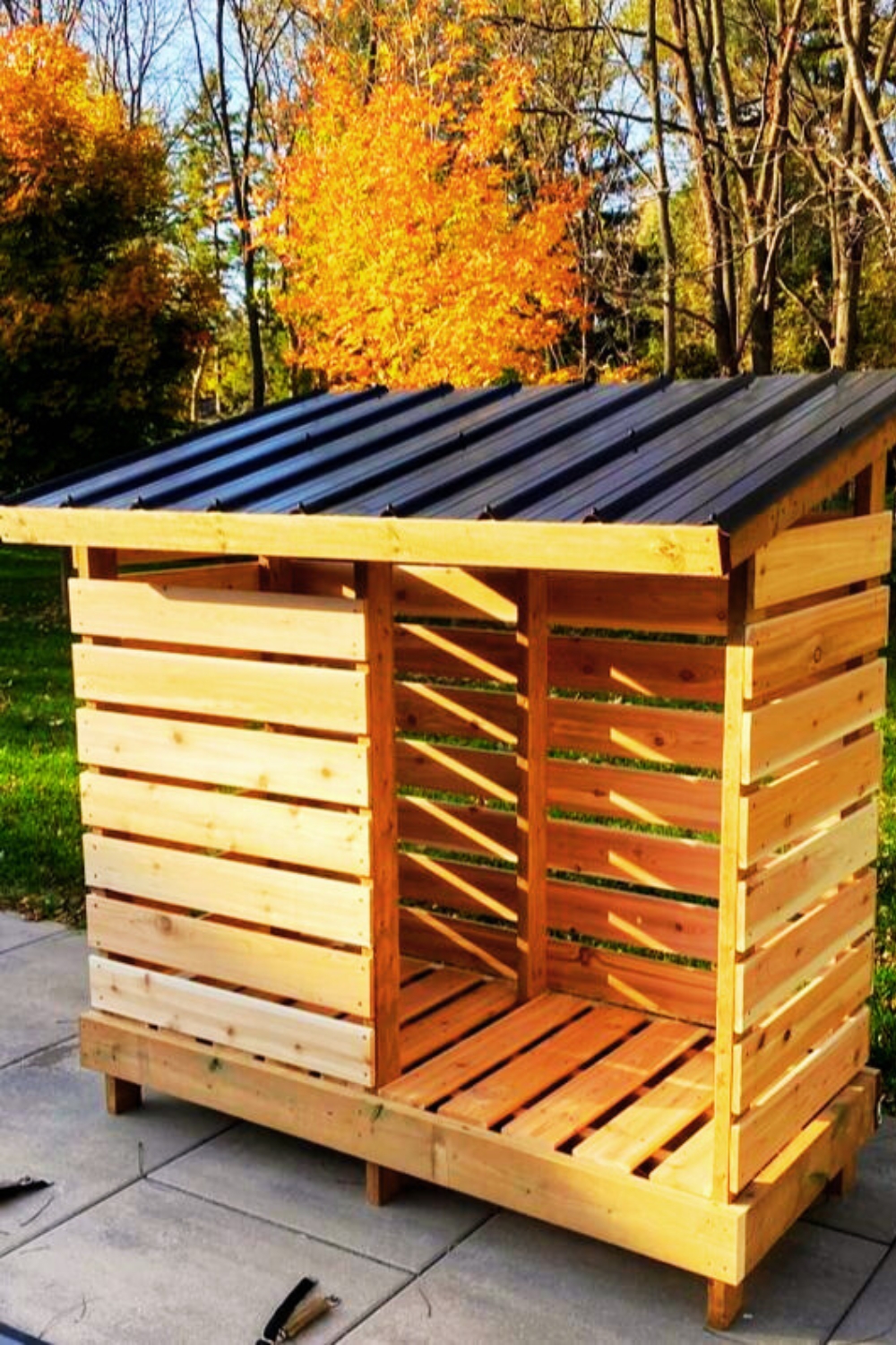 Small Firewood Shed